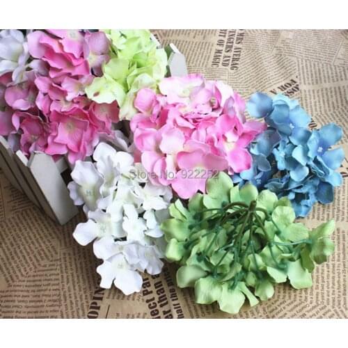 Artificial fabric real touch silk hydrangea,diy arrangements Wedding Decorations bouquet accessories,Home Decor,Flower ball
