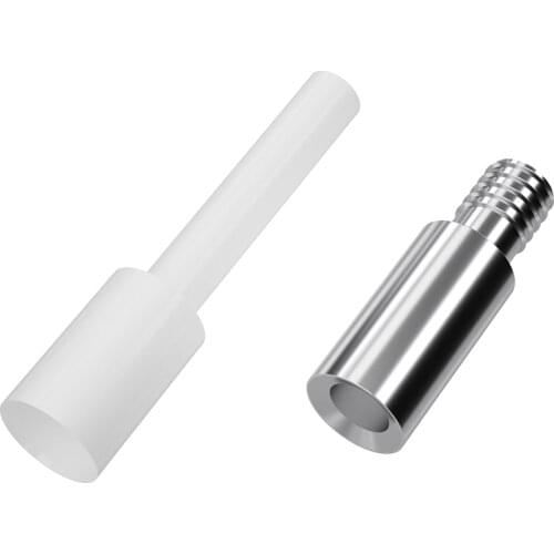 Tronxy throat and liner Lined pipe kit High temperature resistance 3D Printer parts for XY-3 SE 2E 2 in 1 out extruder