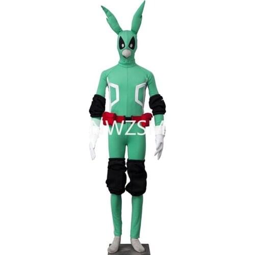 Anime My hero academia Midoriya Izuku Cosplay Costumes Jumpsuit Halloween Fancy Ball Suit Romper