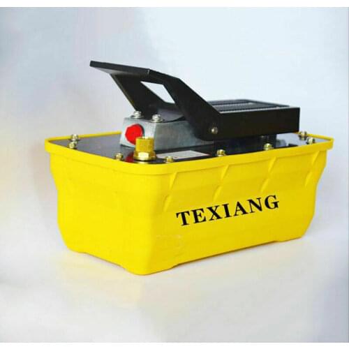 2.3L Girder correction pneumatic hydraulic foot pump Air-driven hydraulic pump Brand new Top Quality