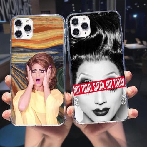 RuPaul Drag queen Soft silicone TPU Phone Case For iPhones 12 Pro Max 11 Pro Max 6s 7 8 Plus SE 2020 X XS XR Max Back Covers