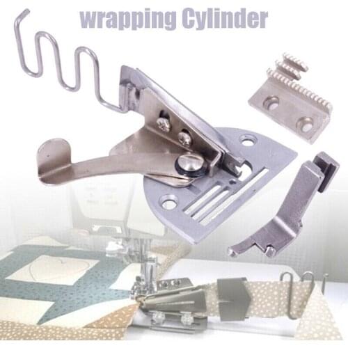 2020 New Hot Fashion Quilt A10 Wrapping Tube Binder Attachment Bias Binding Set Sewing Master Tools Kit Sewing Machine Parts