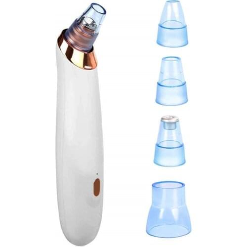 Blackhead Remover Vacuum Rechargeable Blackheads Removal Tool Microcrystalline Extractor for Acne Scraping Facial Pore Clean