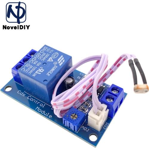XH-M131 DC 5V / 12V Light Control Switch Photoresistor Relay Module Detection Sensor 10A brightness Automatic Control Module