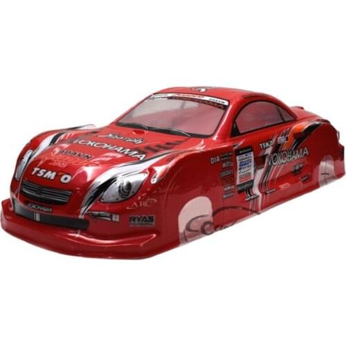 1/10 Scale Lexuss PVC rc car on road 1:10 body shell for HPI Racing Kyosho axial tamiya width 195mm front rear wheelbase 260mm
