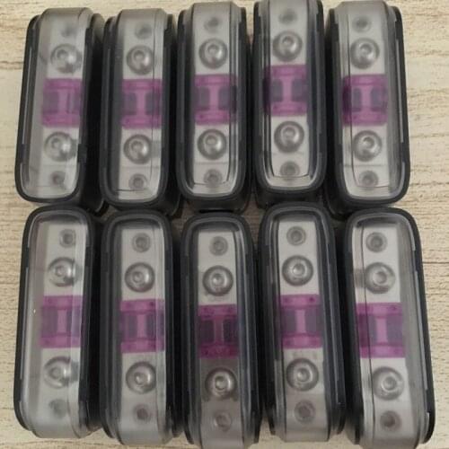 10pcs/lot 4 8 10awg Cable in out Car Audio Auto AFS Mini ANL Fuse Holder with Fuse 20A 30A 40A 50A 60A 80A 100A 125A