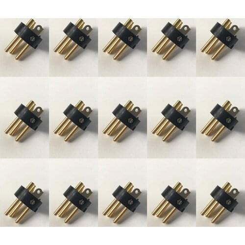 15PCS Replacement XLR Plug Connector for Shure SM57 SM58 and BETA58 series Microphones