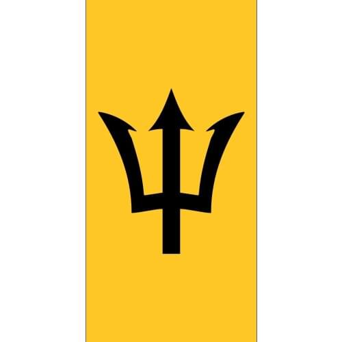 90*150cm Barbados flag