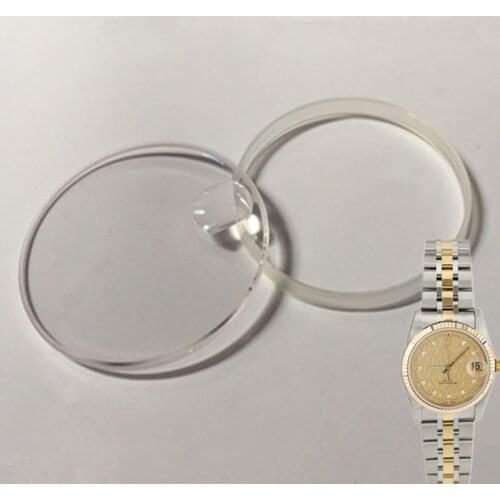 Watch accessory replaces the sapphire glass surface with a waterproof ring and calendar window 74033 72033 92513 92413