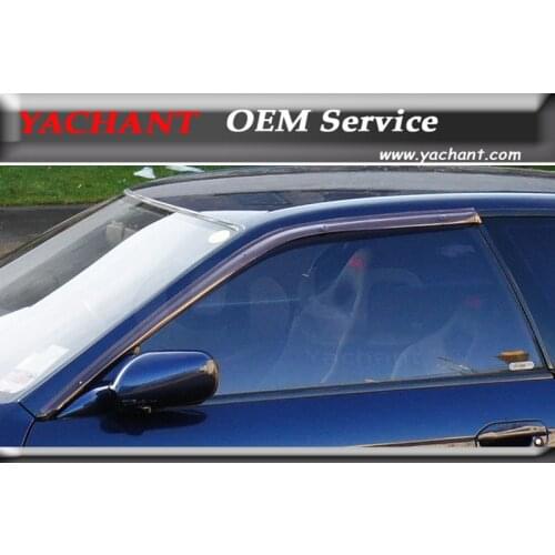 Car Accessory Car Styling FRP Fiber Glass Wind Deflector 2 Pcs Fit For 1989-1994 Skyline R32 GTS GTR Wind Deflector