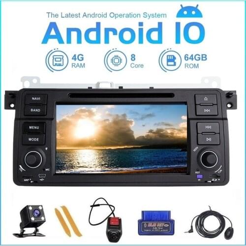 ZLTOOPAI Android 10 Car Multimedia player GPS Autoradio Stereo System For BMW E46 M3 Rover 3 Series Mirror Link Car Play DSP
