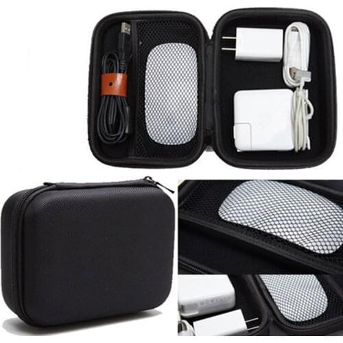 Traveling storage bag Digital Calculator Storage Bag Travel Organizer Case For USB Flash Drive Data Cable Gadget Bags