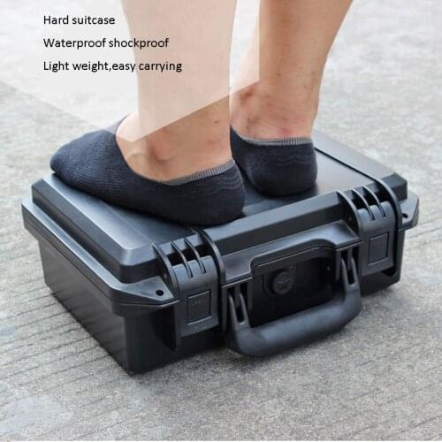 SQ3828H Internal 380*280*165mm light weight plastic easy carrying case for tablets transportion