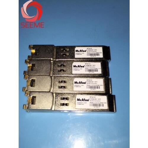 McAfee MT9103, 1000BASE-T SFP