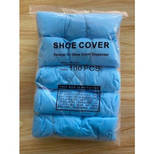 Disposable non-woven T buckle shoe cover, special T buckle non-woven shoe cover for shoe cover machine 50 pcs a pack
