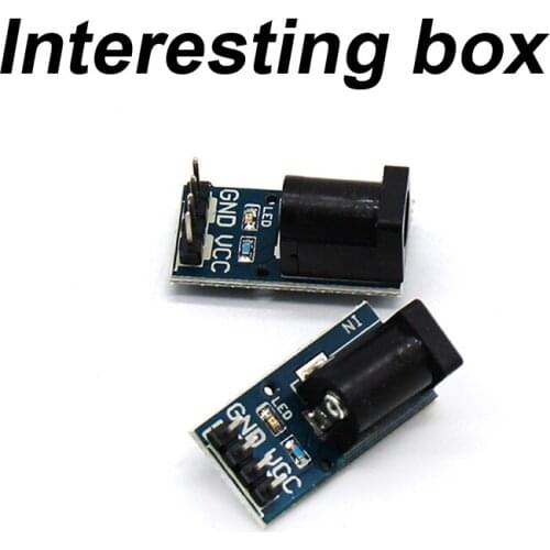 DC5.5 Power adapter board DC circuit module power round hole connector conversion wire connector accessories