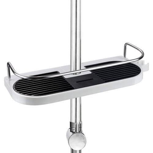 Bathroom Shower Shelf, No Drilling Shower Holders Storage Shower Caddy Hanging Bathroom Organiser for Shower Head Hook