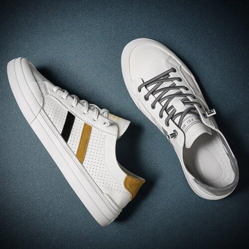 Casual Fashion Shoes Sapatos Casual Mens Shoes Slip On Black Sport Men Zapatillas Sapato Causal Man Leather Shoe For Spring