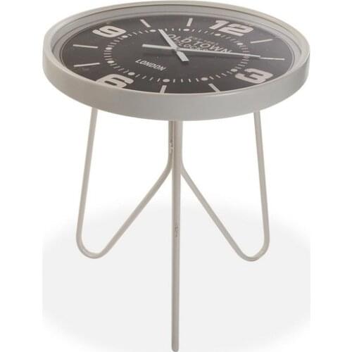 Side Table Old Town Metal Crystal (66,6 x 76,2 x 66,6 cm)