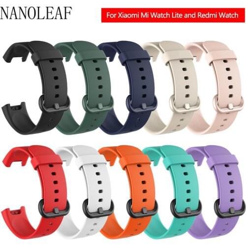 Silicone Sport Wristband for Xiaomi Mi Watch Lite / Redmi Watch Replacement Strap Soft Breathable Easy to Install for Men Women