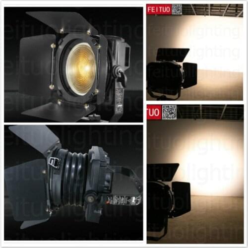 2pcs+Flight Case Folding Led Profile Light 200W RGBW 4in1 / WW /CW Waterproof IP65 Studio Gallery Theatre TV Camera Lights