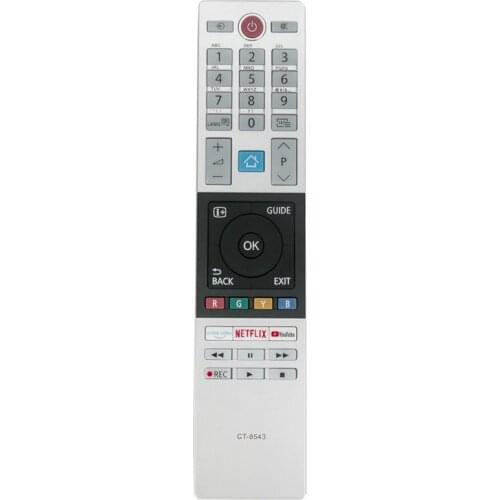CT-8543 Remote Control for Toshiba LED HD TV for CT-8517 CT-8528 CT-8516 CT-8536