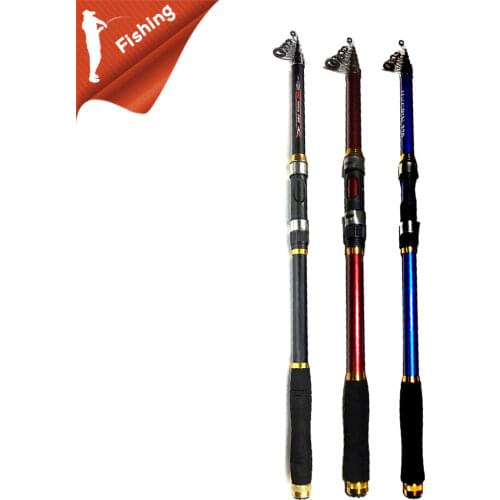 Telescopic Fishing Rod Hard FRP Carbon Fiber 2.1/2.4/2.7/3.0/3.6M Carp Fishing Rod feeder fishing pole Fishing Tackle