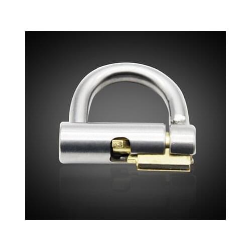 Titanium D-Ring PA Lock Glans Piercing Male Chastity Device Penis Harness Restraint Leashes Fitting,PA Puncture, A294