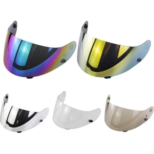 Motorcycle Helmet Shield Windproof UV Protection PC Heat Resistant Sun Shade Helmet Visor Lens for CS-15/TR-1/FG-15/HS-11/FS-15