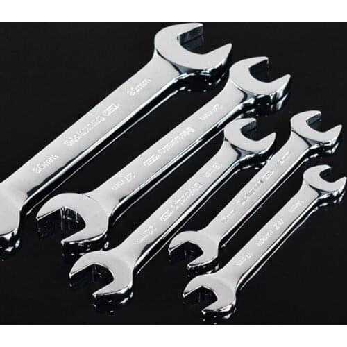 1 Pcs Open End Wrench Tool 5.5 6 7 8 9 10 11 12 13 14 Mm Combination Wrench Hex Spanner Wrench for Hex Nuts