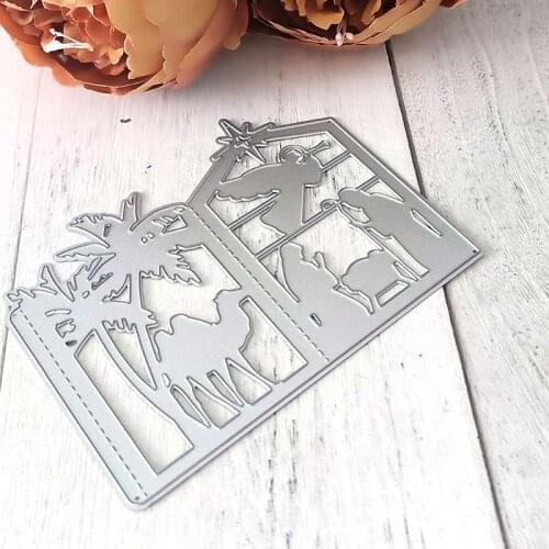 2021 New Christmas Lantern Metal Cutting Dies Stencil DIY Scrapbooking Album Stamp Paper Card Embossing Crafts Decor