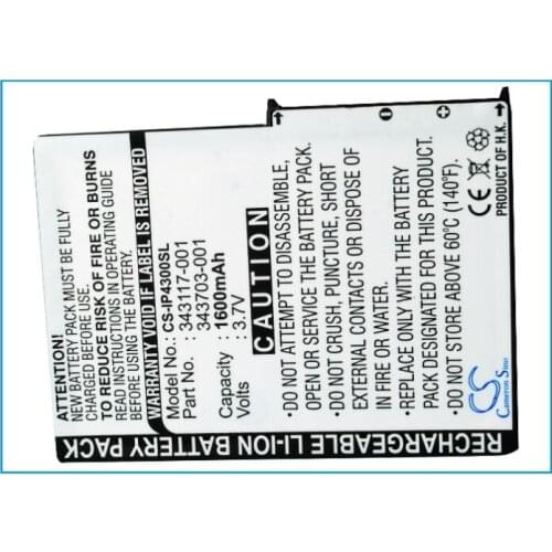 Cameron Sino 1560mAh battery for HP iPAQ 4300 4315 4350 4355 343117-001 PE2080B PE2081BS PDA, Pocket PC Battery