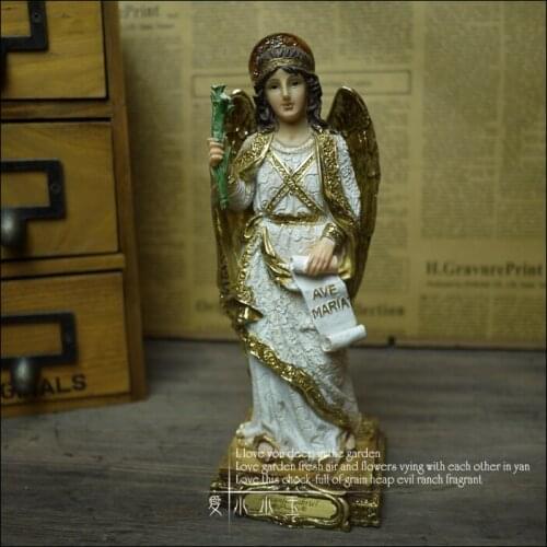 Free Shipping Ave Maria: Angel Singer Resin Ornaments Decorations Lucky Christmas Gift Home Crafts