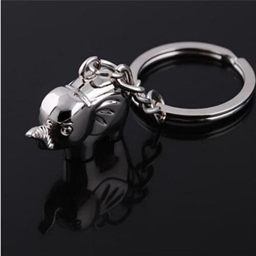 New Car Key Ring Elephant Fashion Quality Badge Anti-lost Classic Creative Keyfob Car Styling Repair-tools