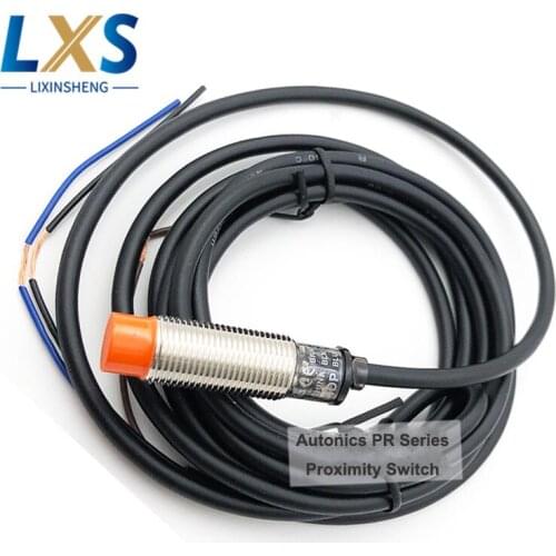 PR Series Autonics Cylindrical Proximity Switch 4mm Detection 3-Wire NPN DC24V PR12-4DN/DO/AO/2DNL DC Approach Sensor