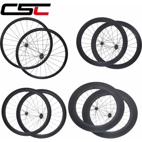 D411SB D412SB Disc brake 700C 23mm wide 38mm 50mm 60mm 88mm Clincher Tubular Tubeless Bicyle carbon wheels Cyclocross Wheelset