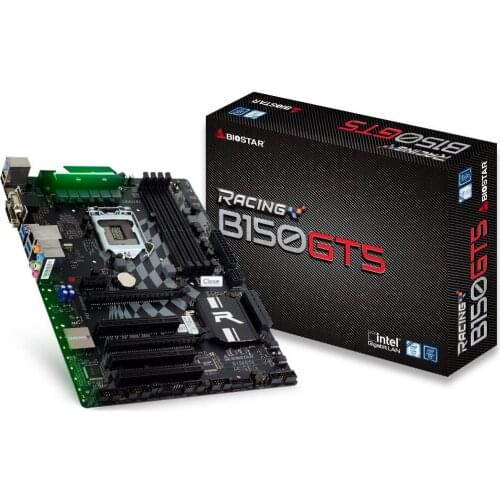 For BIOSTAR B150GT5 Original NEW B150 Motherboard LGA 1151 support G4560 SATA3 64G USB3.0 Micro ATX