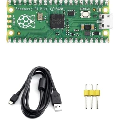For Raspberry Pi Pico Controller Development Board, Based No Raspberry Pi RP2040, Dual-Core ARM Cortex M0 + Processor