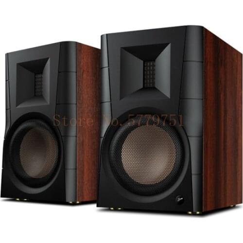 HiVi Swans D300 hifi Stereo Active Bluetooth 5.0 Bookshelf Speakers Desktop Audio 6.5" midwoofer Isodynamic ribbon tweeter