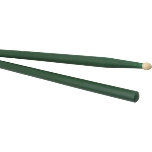 1 Pair 5A Maple Drum Stick Precussion Instrument Accessory Green