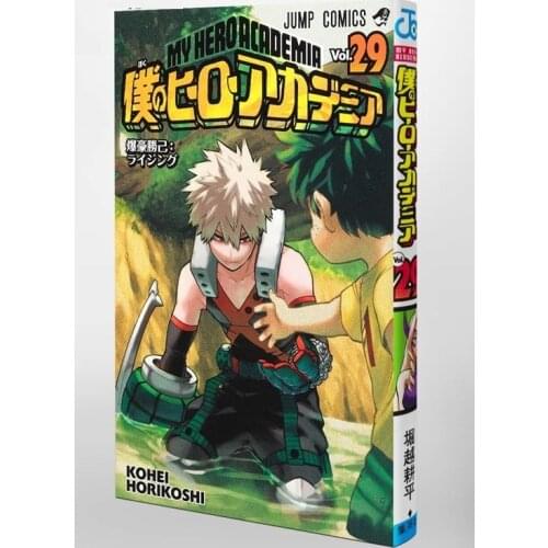 30 Books Volume 1-30 My Hero Academia Manga Book Japan Youth Teens Adult Fiction Cartoon Comic Story Book Japanese Version