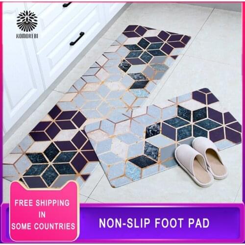 DIY Bathroom Rubber Mats Suction Cups Printed PVC Anti Slip Shower Mat Non Slip Plastic Bath Tub Massage Mat Kitchen Doormat