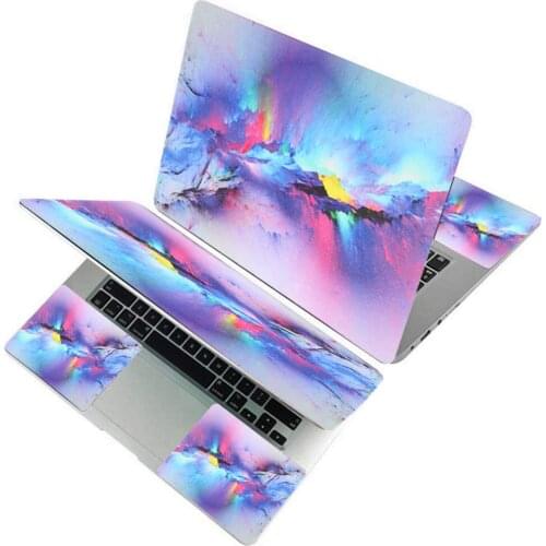 Colorful Prints 12"13"14"15"15.4"15.6" Laptop Skin Decal Sticker Cover PVC Prints Notebook PC Reusable Protector Waterproof