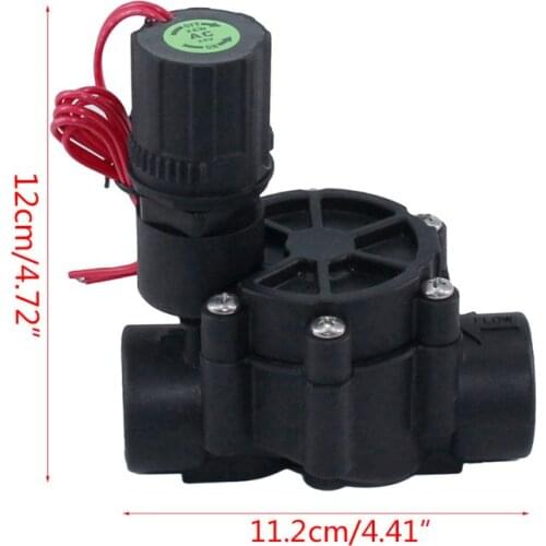 3/4\" 1\" Normally Closed Solenoid Valve 220V/24V Nylon Water Valve for Garden