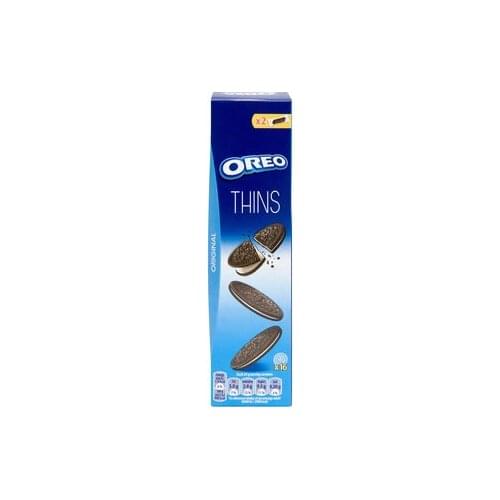 Oreo Thins Vanilla Flavored Cocoa Biscuit 96 G promotion and opportunity product