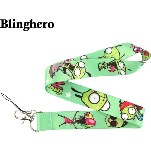 CA578 Alien Lanyard Neck Strap for key ID Card Cellphone Straps Badge Holder DIY Hanging Rope Neckband Accessories