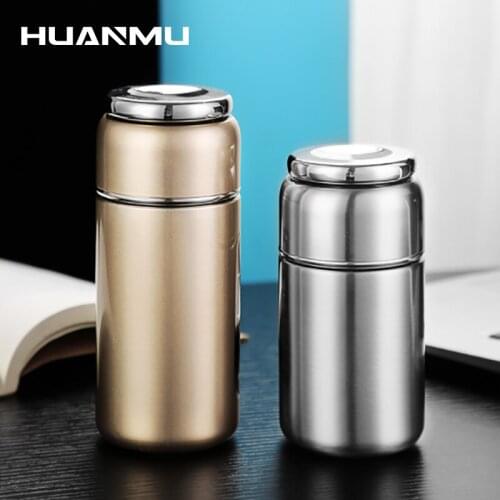 Thermos Cup Tea Water Separation Cup Men Women Portable 304 Stainless Steel Teacup Coffee Mug Thermos Flask термосы для горячего