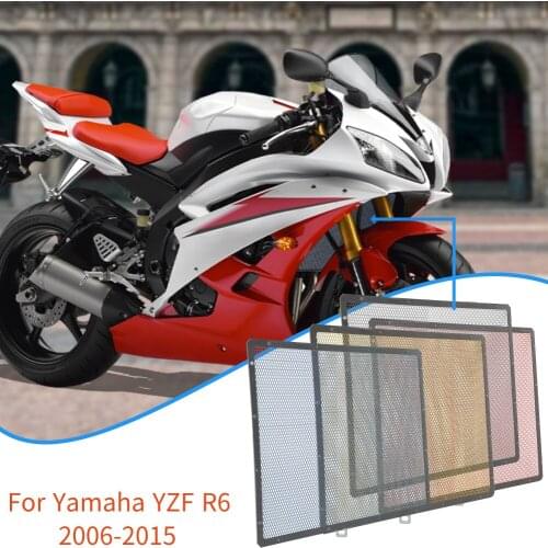 YZF-R6 2014 2013 2012 2011 2010 Motorcycle CNC Radiator Guard Oil Cover Protector Protective For Yamaha YZF R62006-2015
