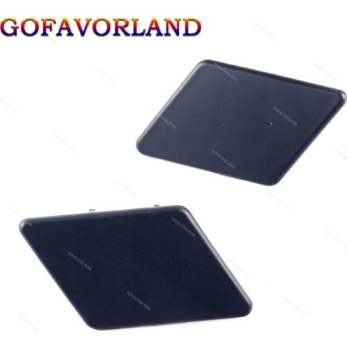 2x LH & RH Headlight Washer Nozzle Cover Primed 61677211209 61677211210 For BMW E90 E91 320i 325i 330i 328i 2009 2010 2011 2012