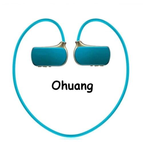 Quality Real Capacity 8 GB W273 Keshi Sweat Resistant Wireless Earphones Neckband Sports MP3 Music Player